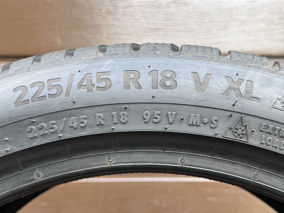 J Nowe opony zima 225/45/18 95V XL Continental TS870P 8mm KPL 2023r.