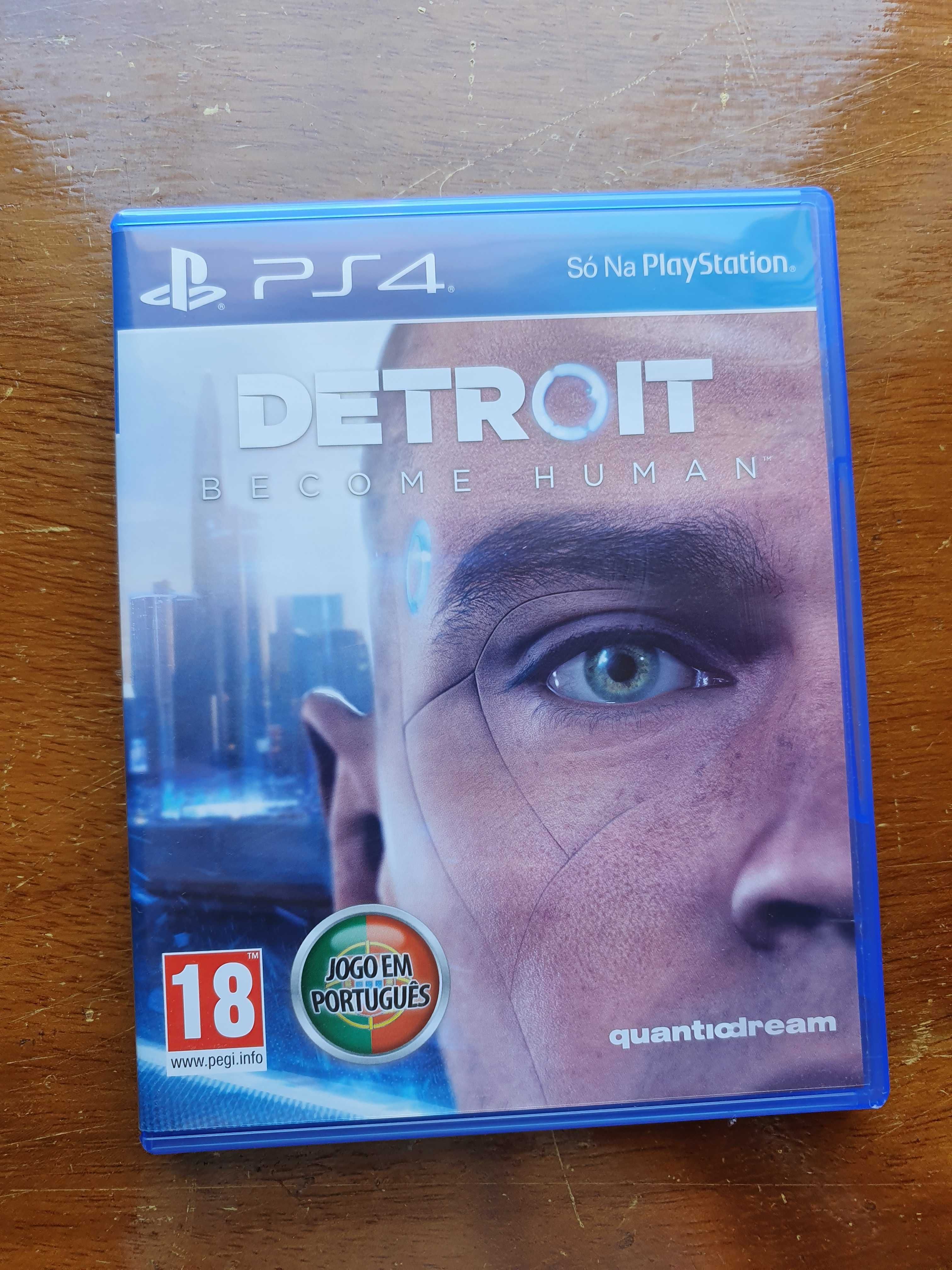 Detroit Become human Ps4 Como novo