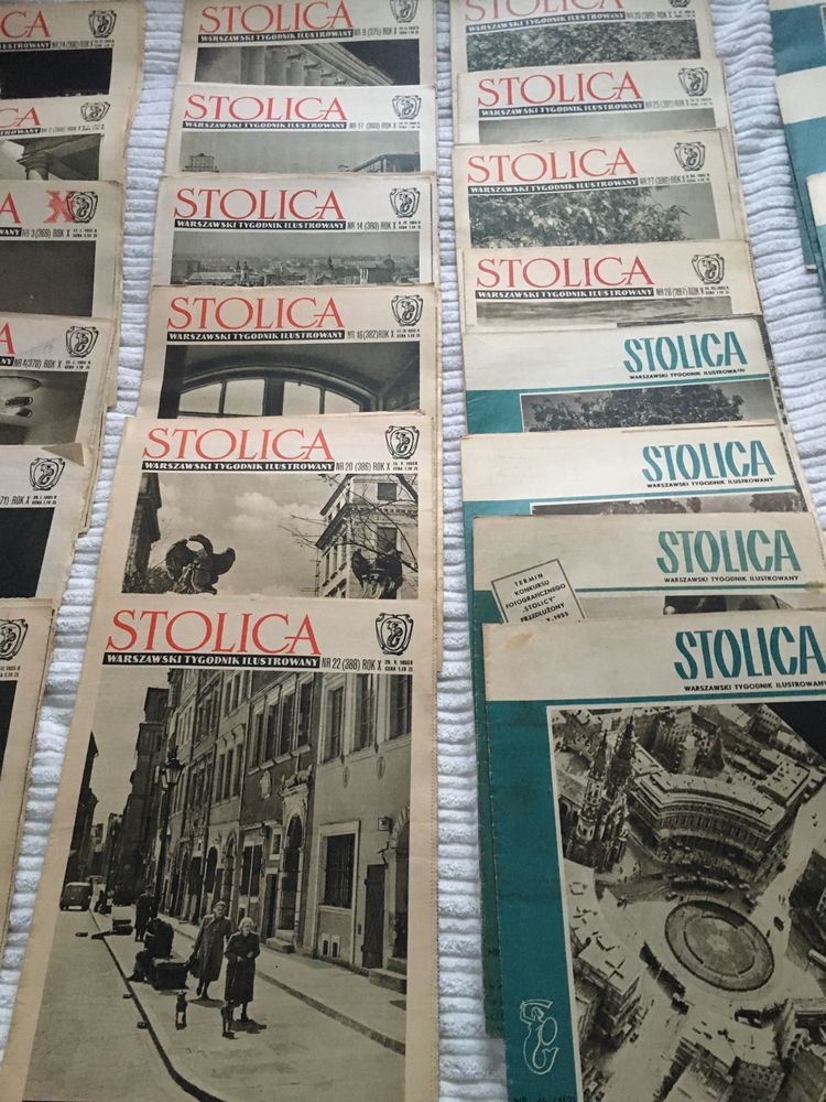 Stare gazety „Stolica” 1955r 27 numerów