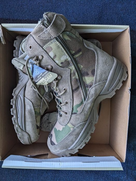 Черевики Mil-Tec Teesar Tactical One Zip - MultiCam