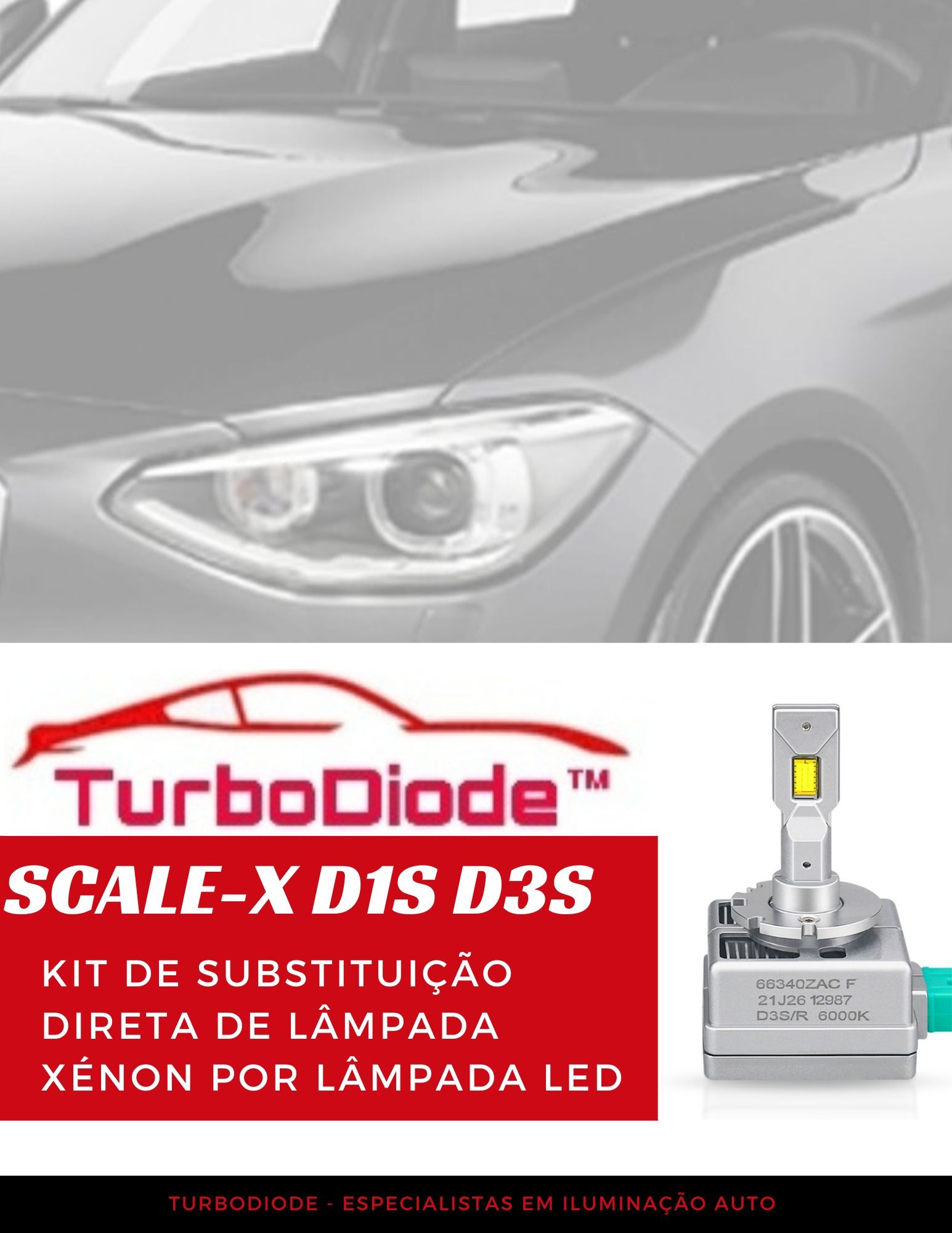 Tudo para iluminação LED Auto, todas as marcas