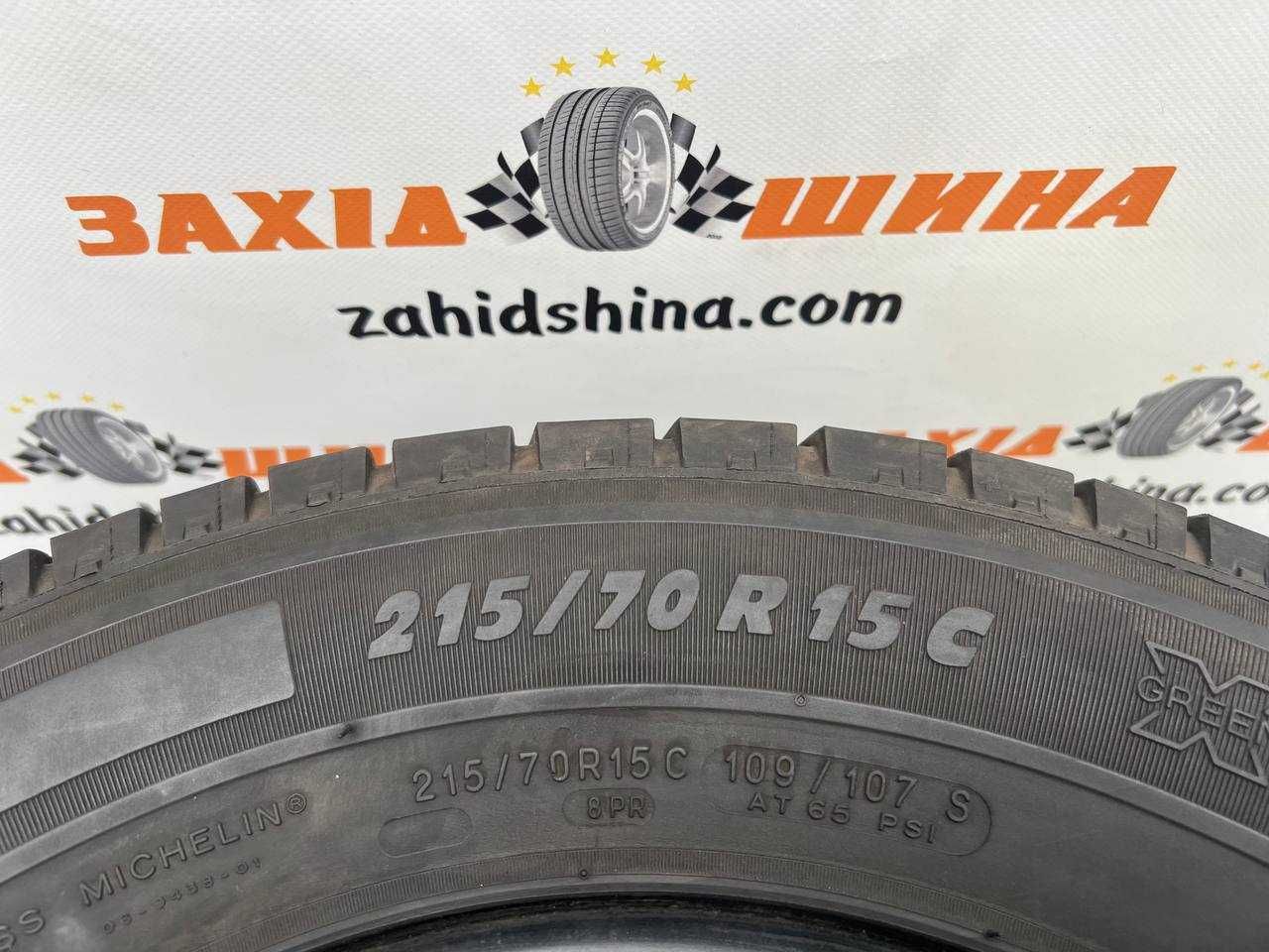 Літні вживані шини 215/70R15C Michelin Agilis пара