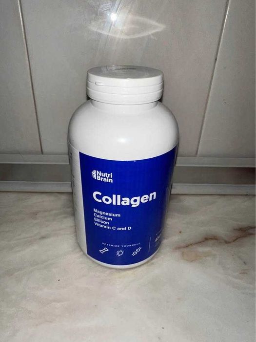 Colagénio em comprimidos, 450 unidades, selado
