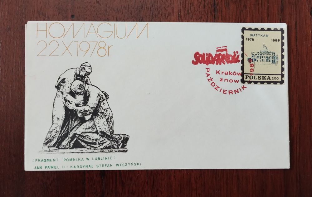 Solidarność Kraków Homagium 1978 Jan Paweł II