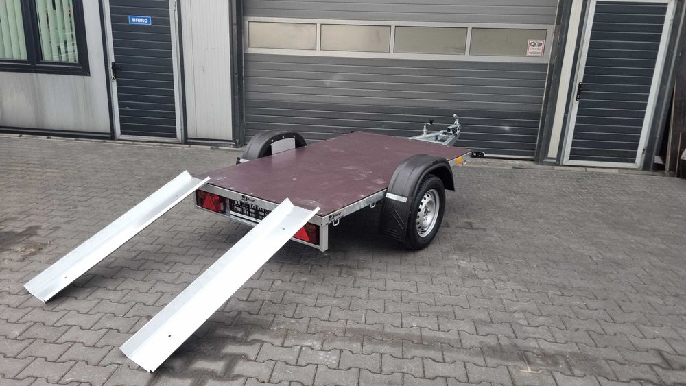 Przyczepka samochodowa platforma 216x126 750 kg Producent - TRANSPORT