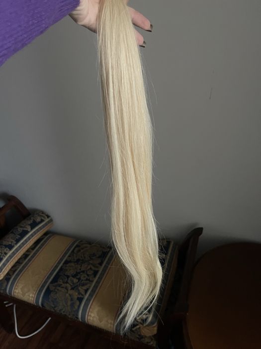 Волосы для наращивания блонд