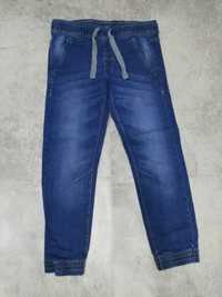 Spodnie dżinsy chłopięce 128