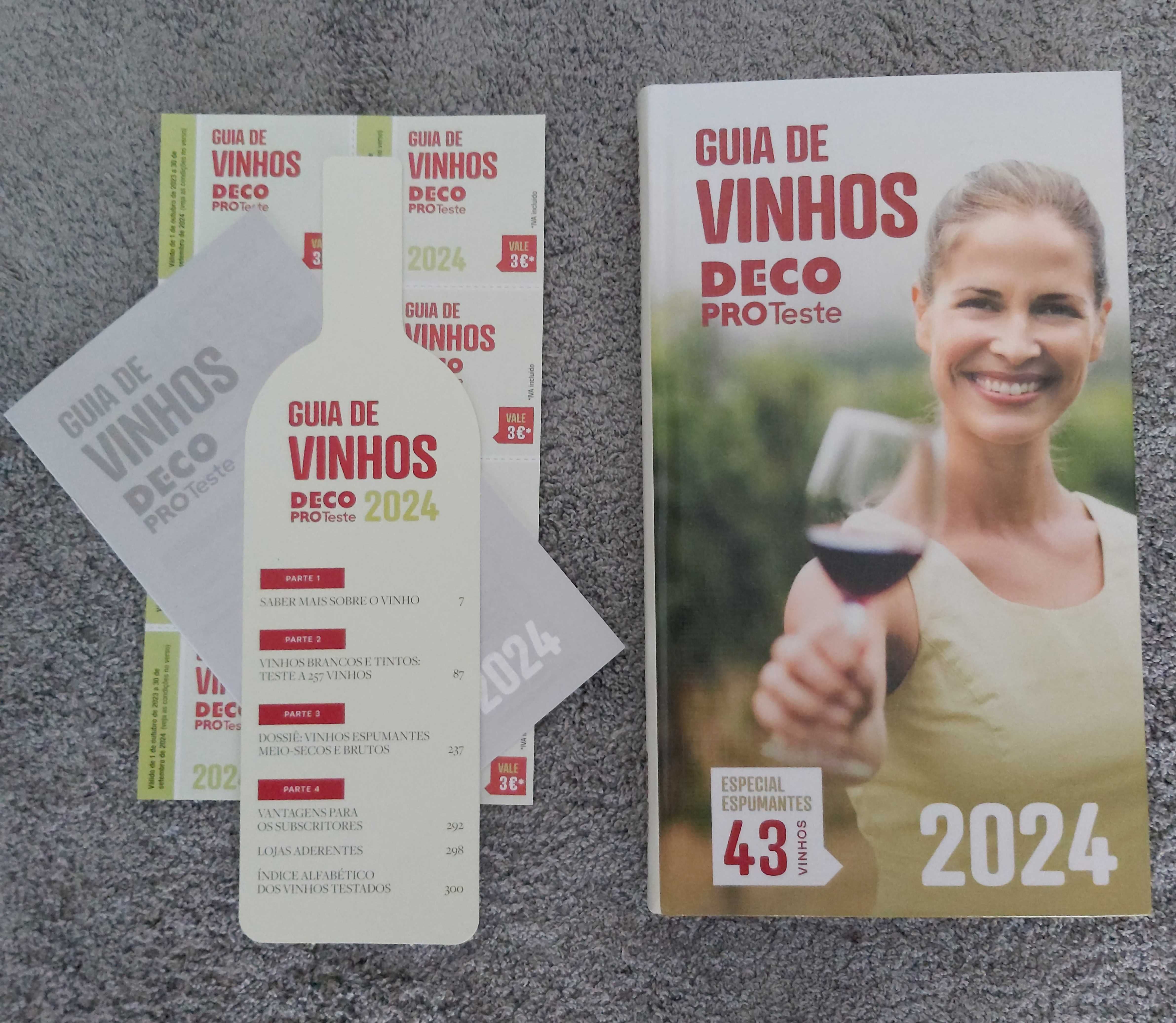 Livro Guia de Vinhos da Deco 2024