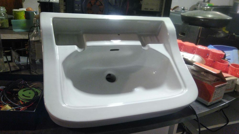 Nowa umywalka z filmu ,,Kingsajz" Vintage art loft retro