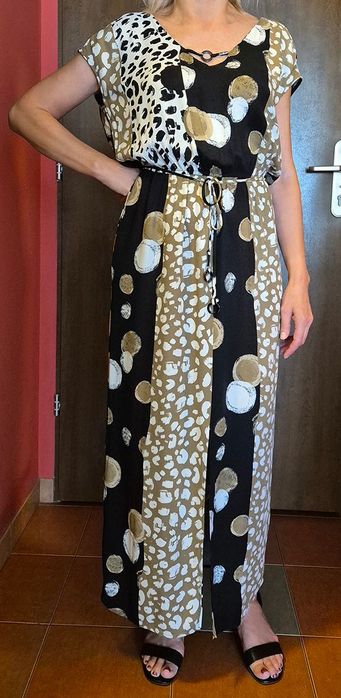 Letnia sukienka w zwierzęce wzory