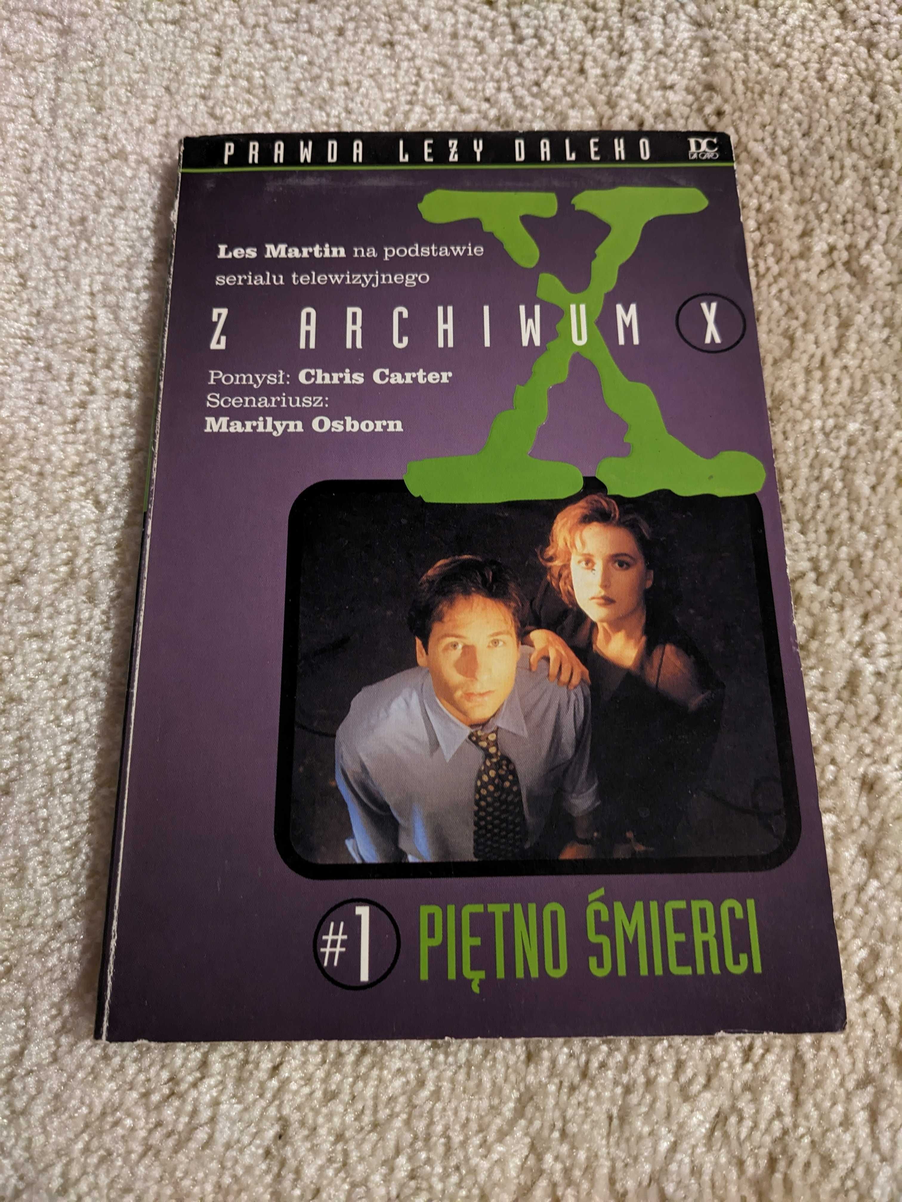 Z Archiwum X / #1 Piętno śmierci / Marlin Osborn / Chris Carter / 98 s