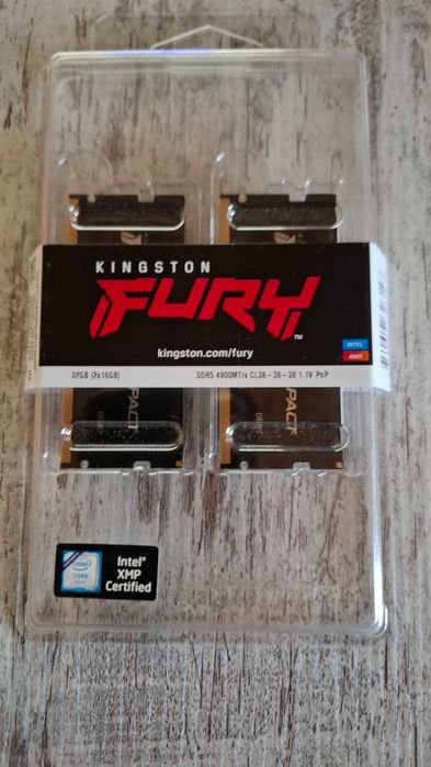 Gwarancja Nowe Pamięci RAM KINGSTON Fury Impac 32GB 4800MHz