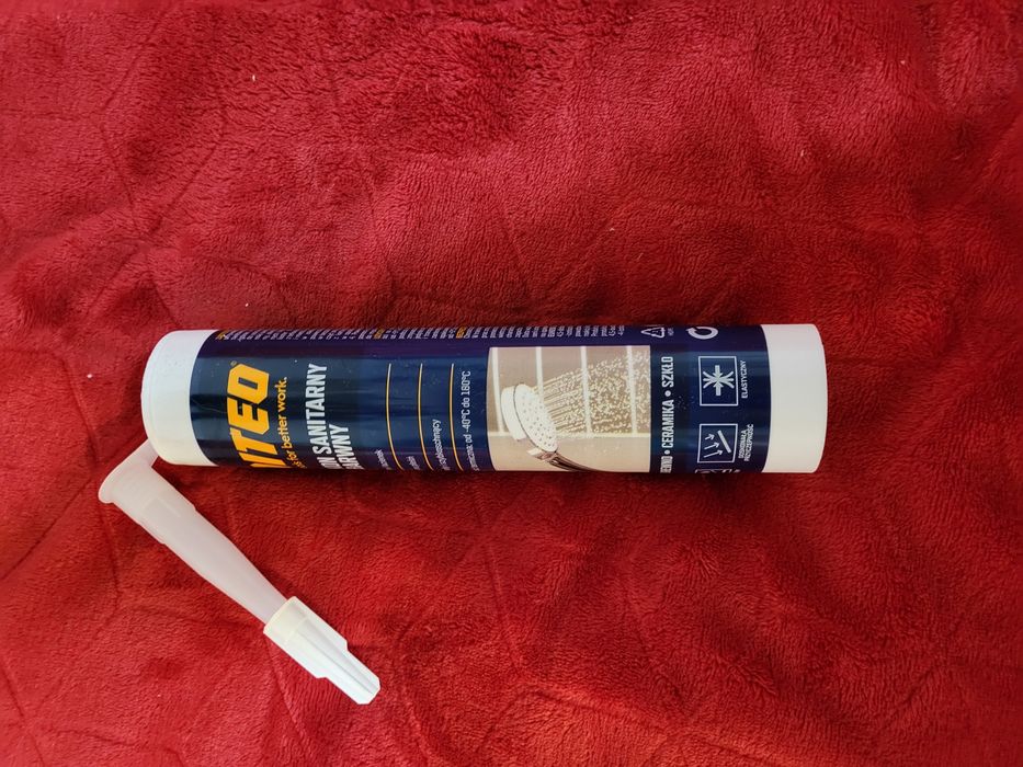 Silikon sanitarny bezbarwny 280 ml Niteo