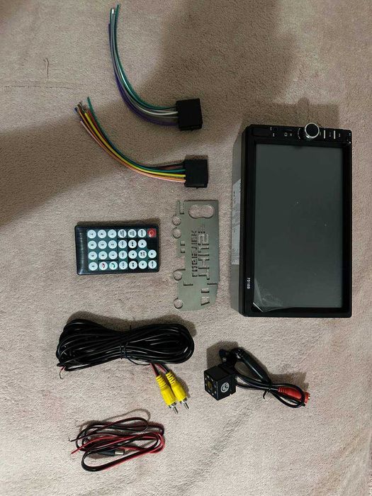 Автомагнітола 2din 7018B з пультом з камерою заднього виду