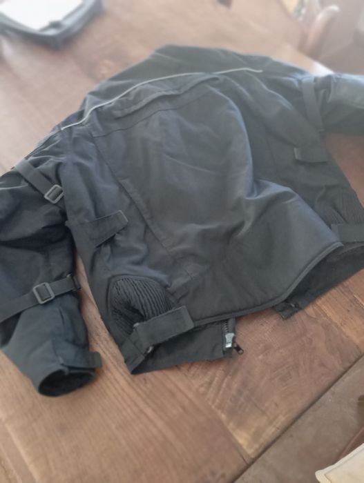 Blusão Mulher  mota preto (impermeável)