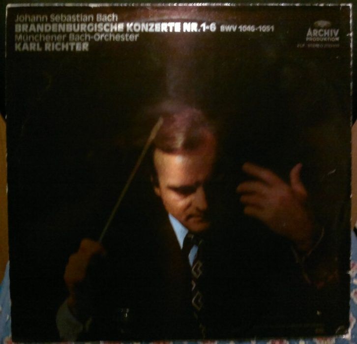 Koncerty brandenburskie-J.S.Bach.K.Richter Winyl 2LP