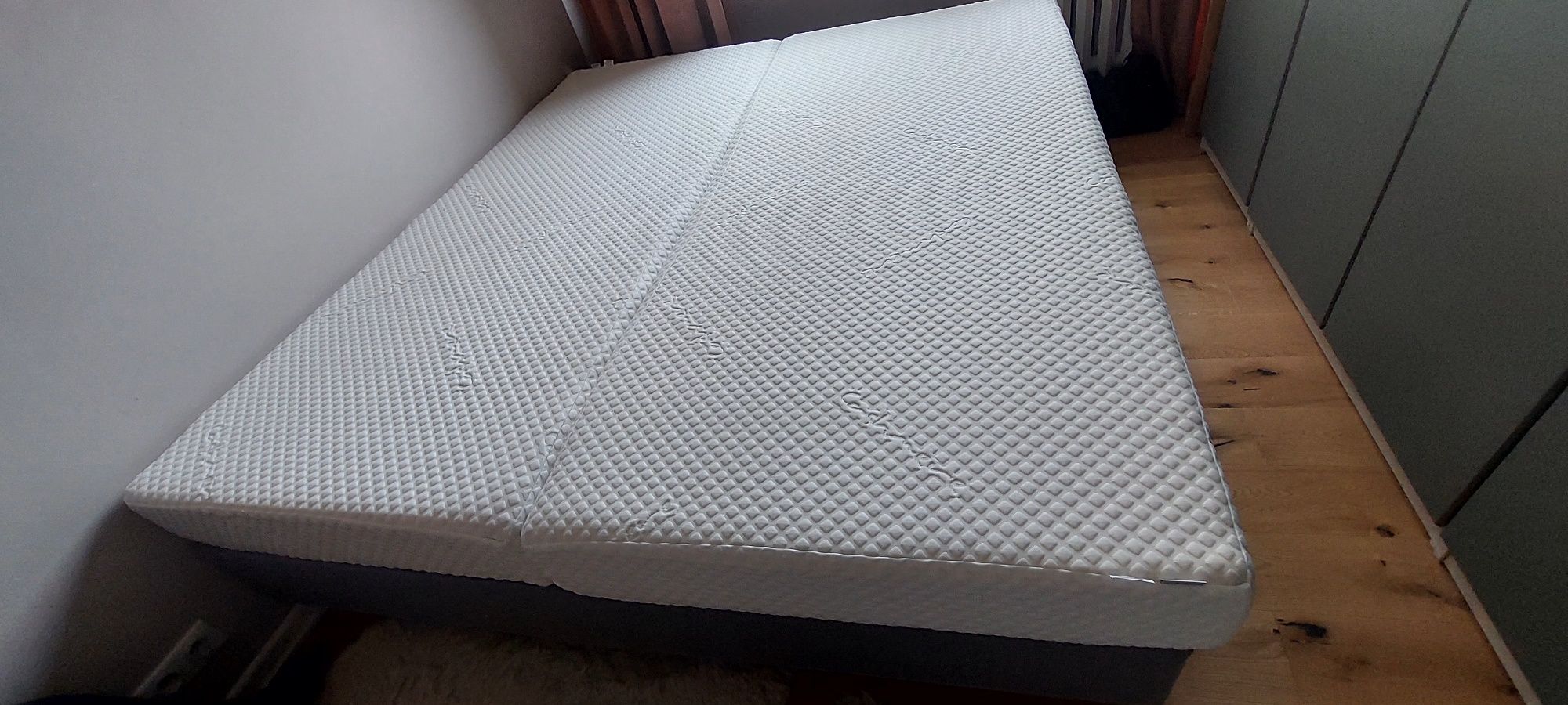 Łóżko 180x200 plus super materace piankowe