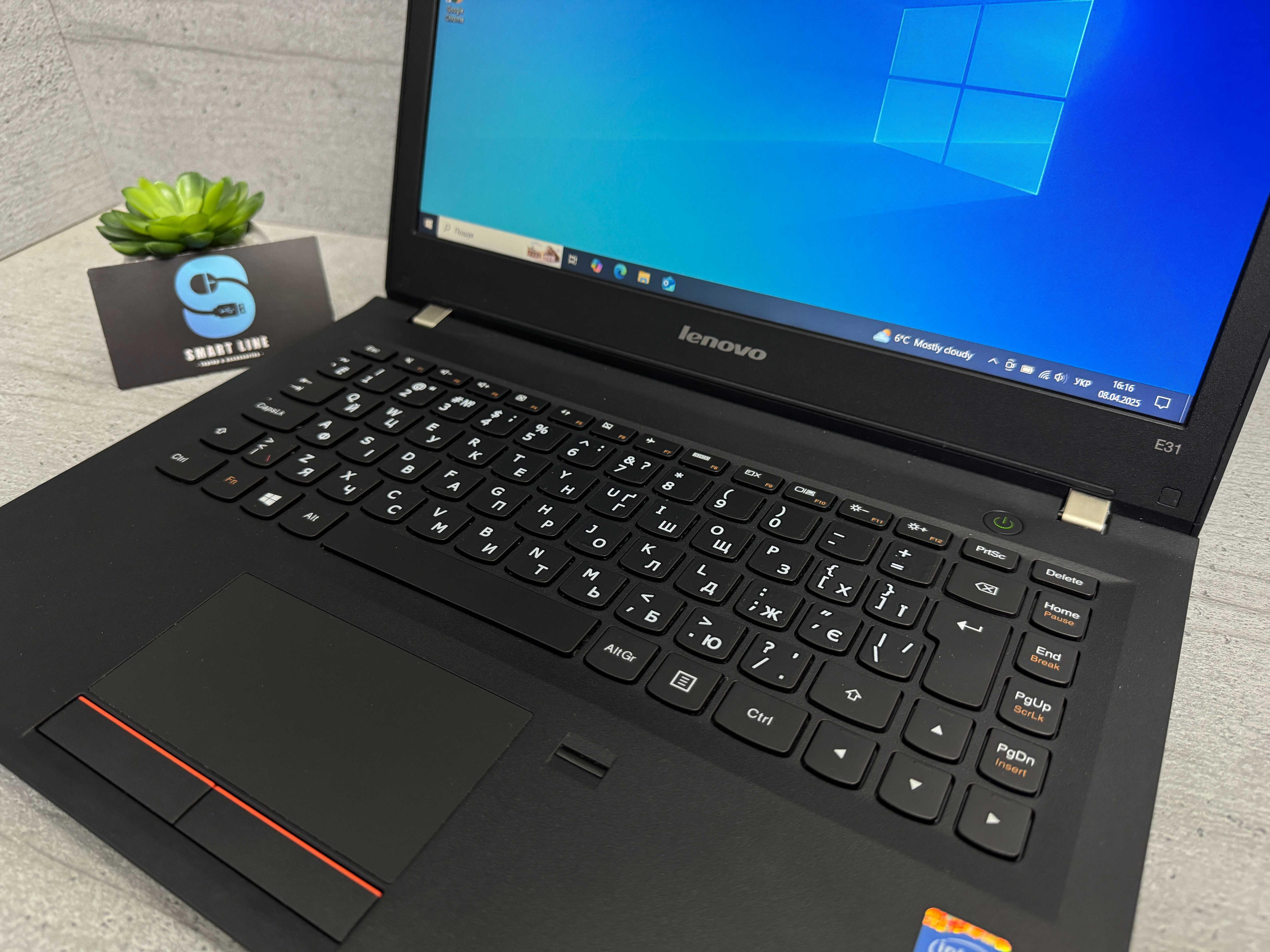4gb ddr3/128 ssd/13.3/i3-5005U/Компактний ноутбук Lenovo Леново E31-70