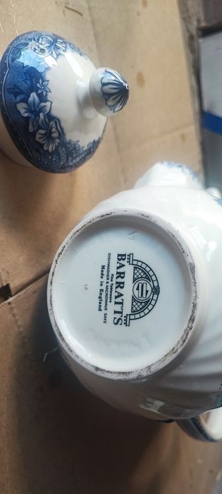 Blue decorativo e cerâmica