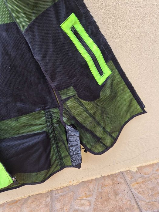 Colete reflector Harley Davidson verde tamanho L