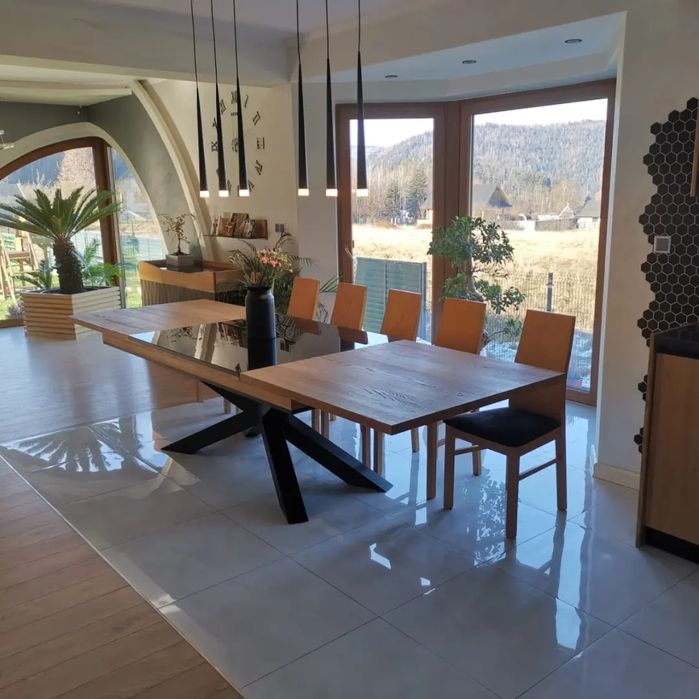 Stol debowy rozkladany, stół drewniany , pajak Dostepny od reki!