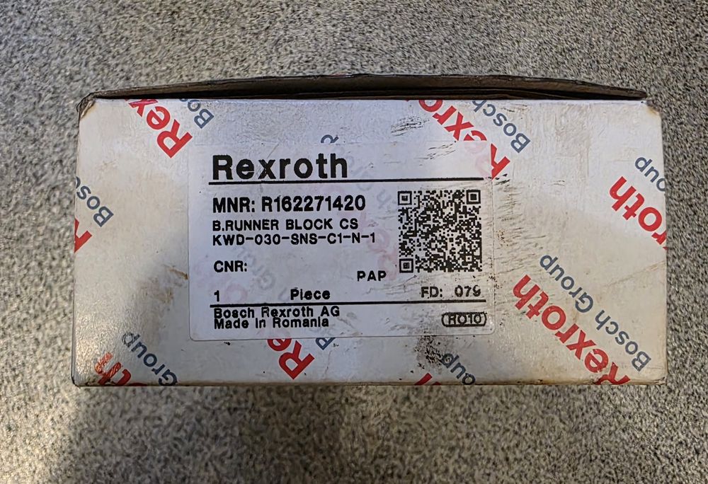 Wózek liniowy Rexroth