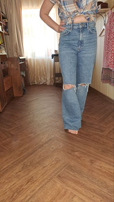 Нові джинси H&M труби палаццо