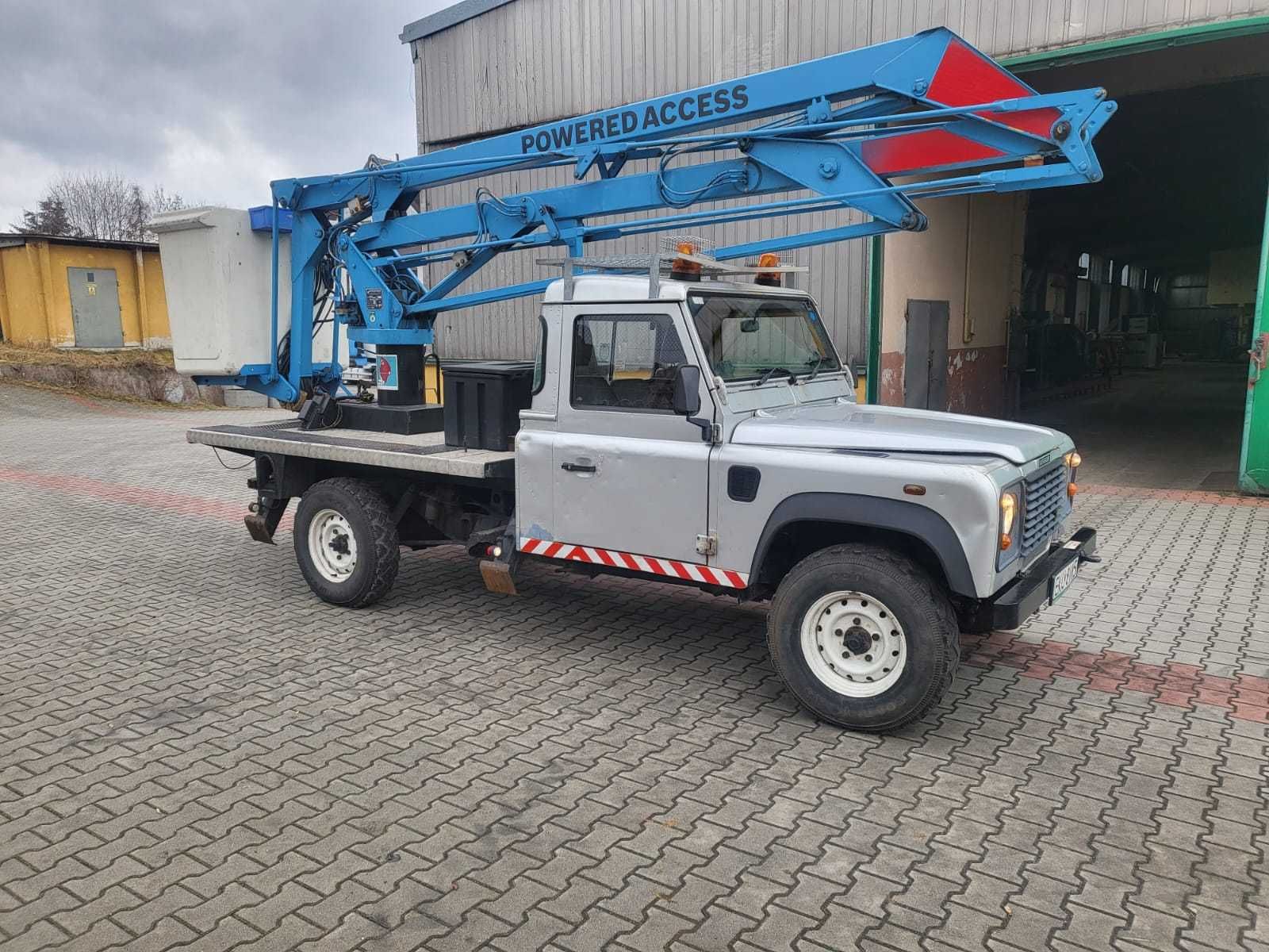 Podnośnik koszowy Land Rover Defender