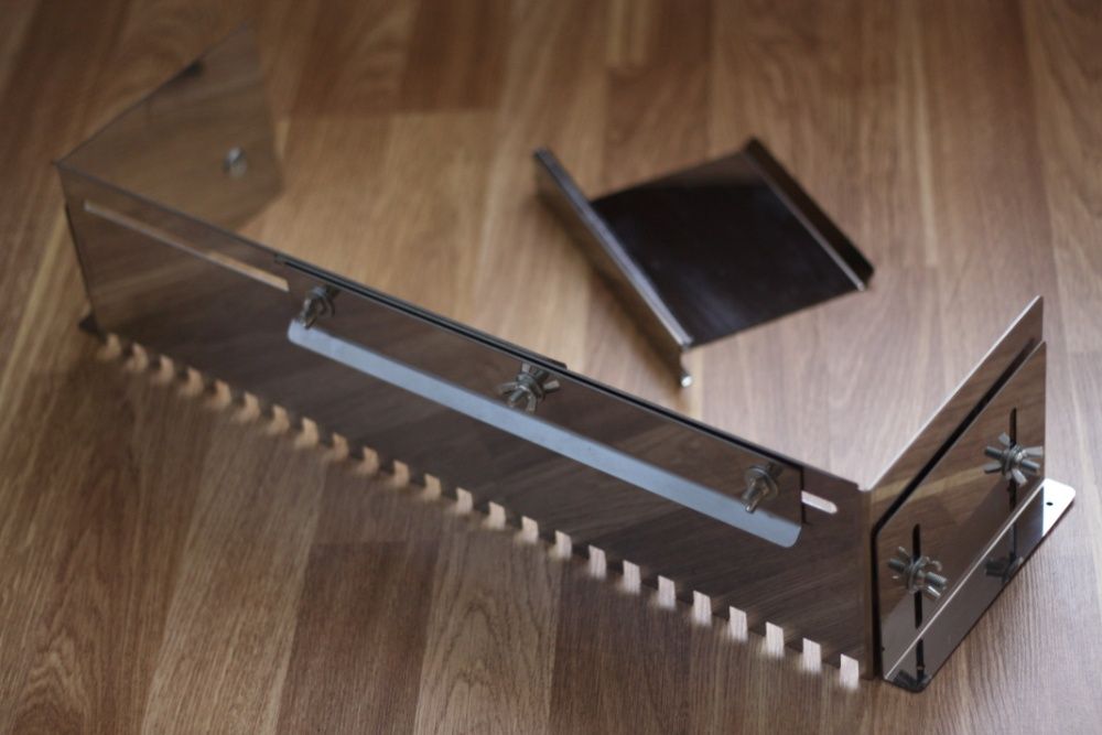 Гребінка розсувна для укладання плитки (Зуб 10х10мм)