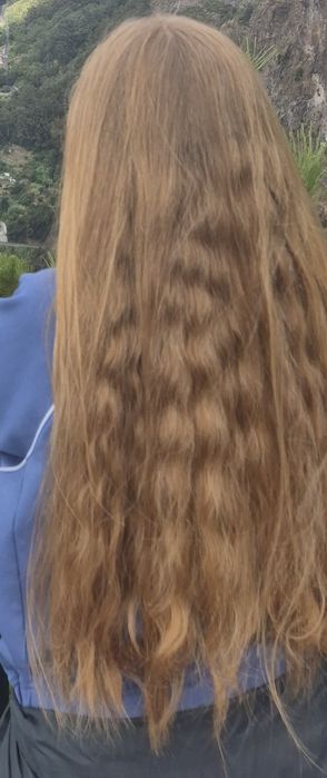 Włosy dziewicze, słowiańskie, blond 30cm