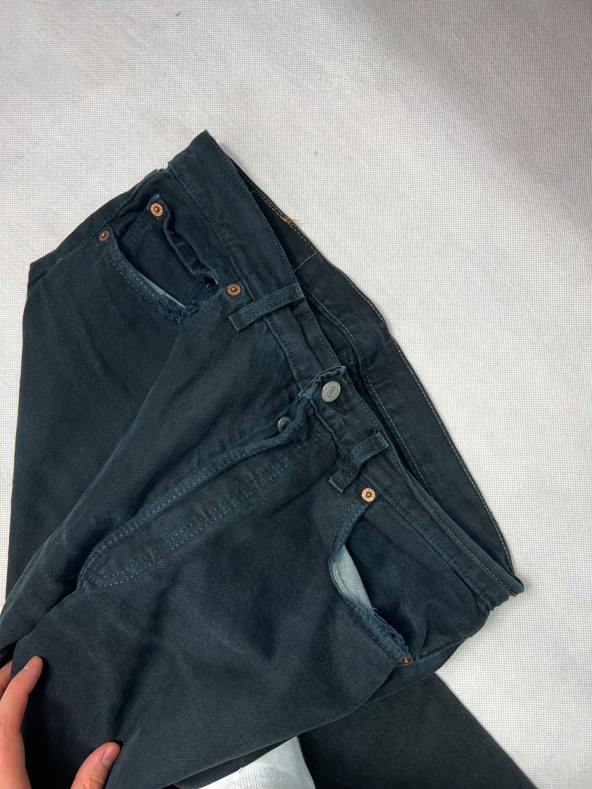 Spodnie Levi’s 501 black vintage 1997 black
