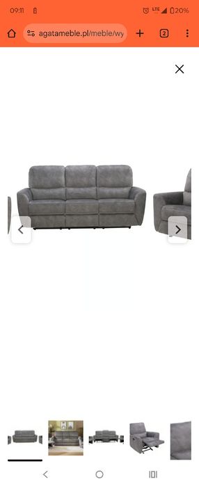 Sofa relaksacyjna Agata meble ZENNO