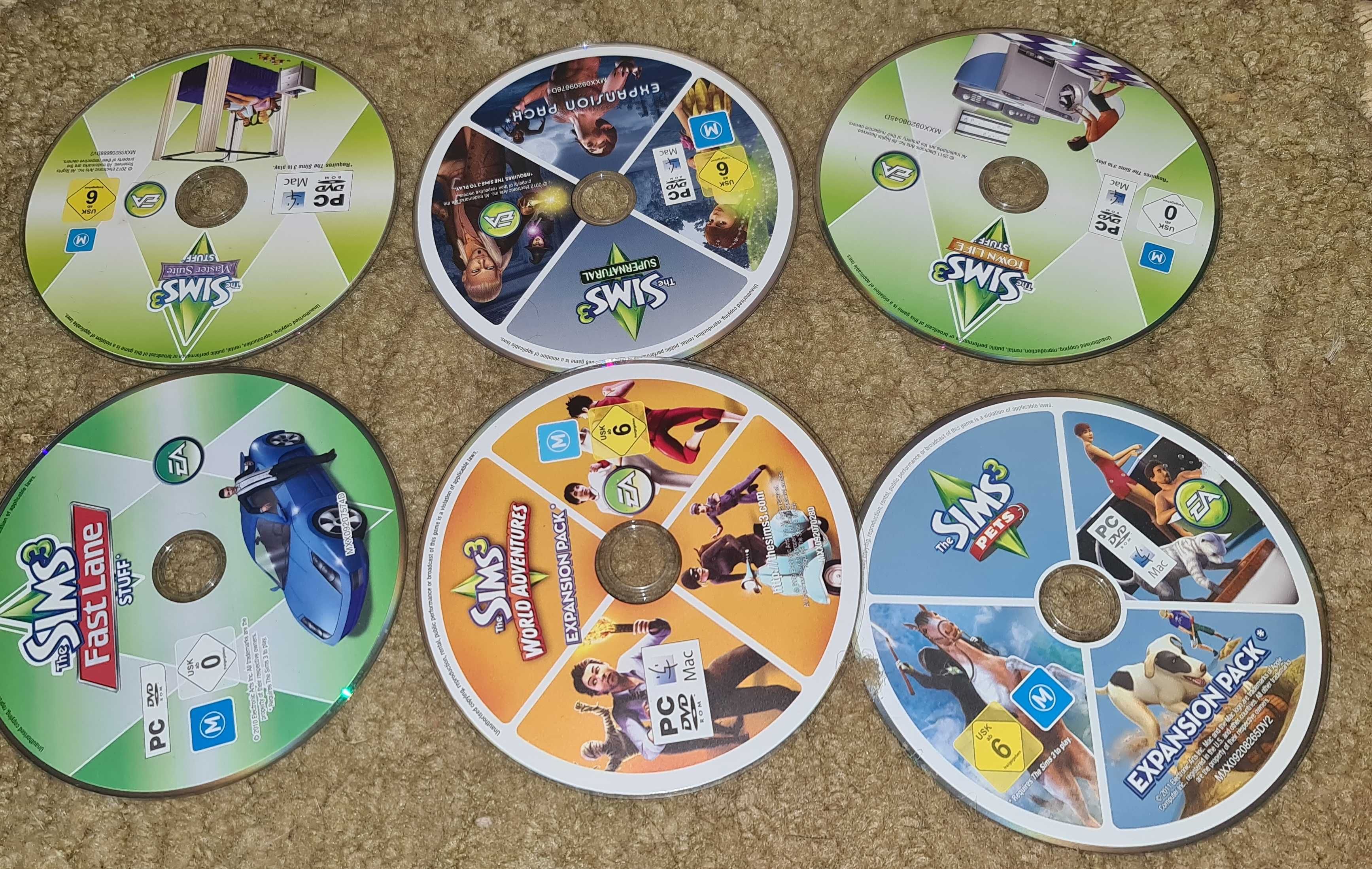 The Sims 3 Zestaw 6 Dodatków