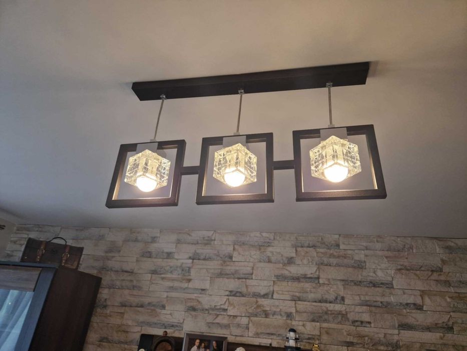Lampa sufitowa 3 kloszowa