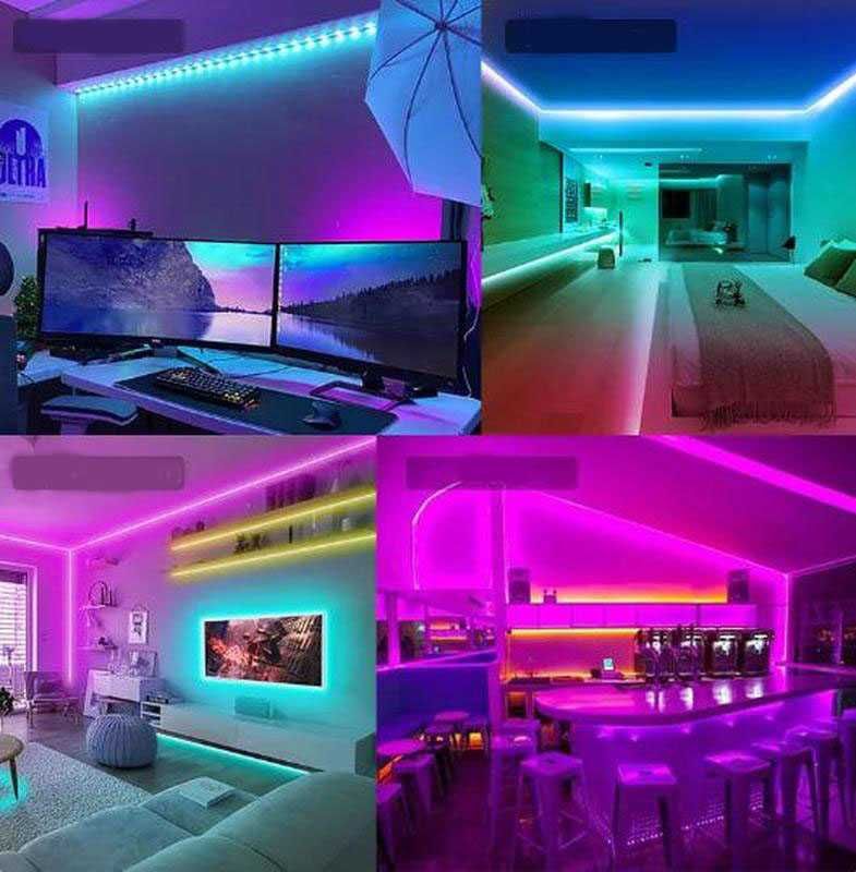 Led лента  3м,  15м,  USB, Bluetooth, RGB, от смартфона