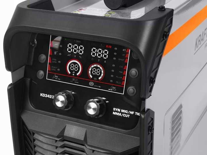 Spawarka Inwertorowa 5w1 255A MIG MAG MMA TIG Przecinarka Plazmowa