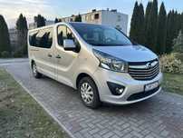 Wynajem busa 9 osobowego Opel Vivaro Long BRODNICA