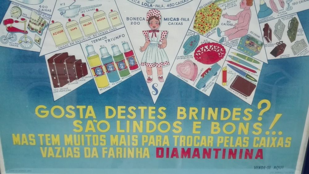 Poster antigo de 1955