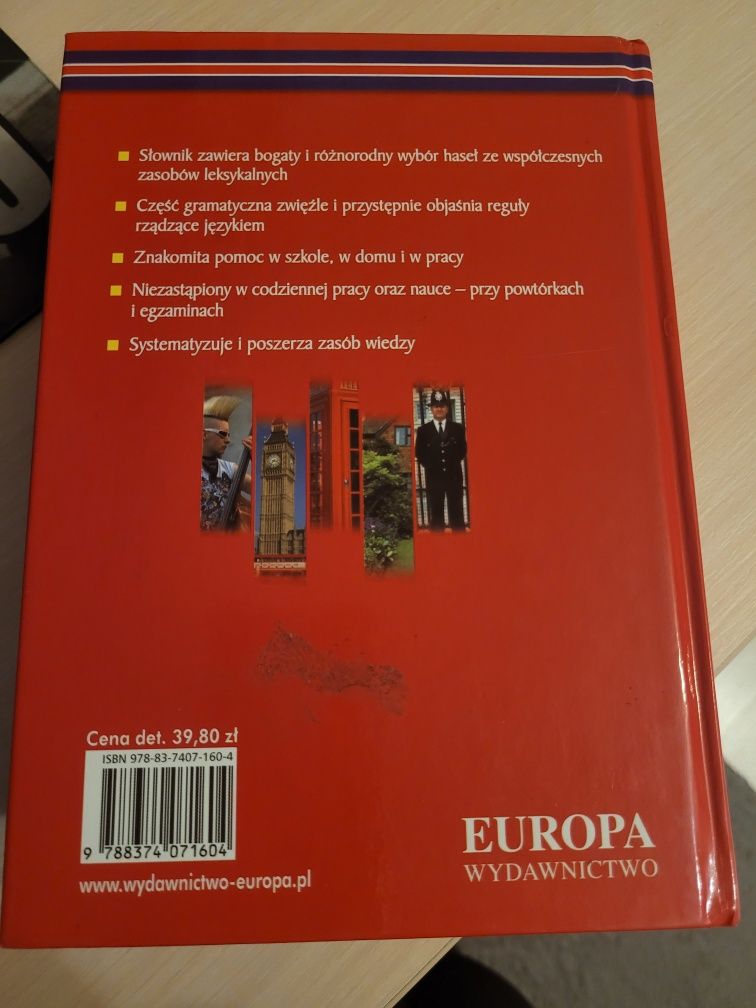 słownik angielsko-polski/ang-pol z gramatyką