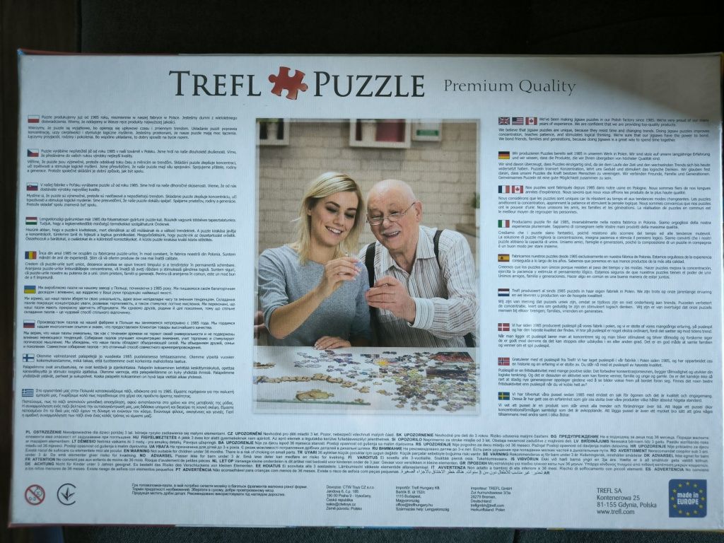 Puzzle 3000 el Grecja nowe folia