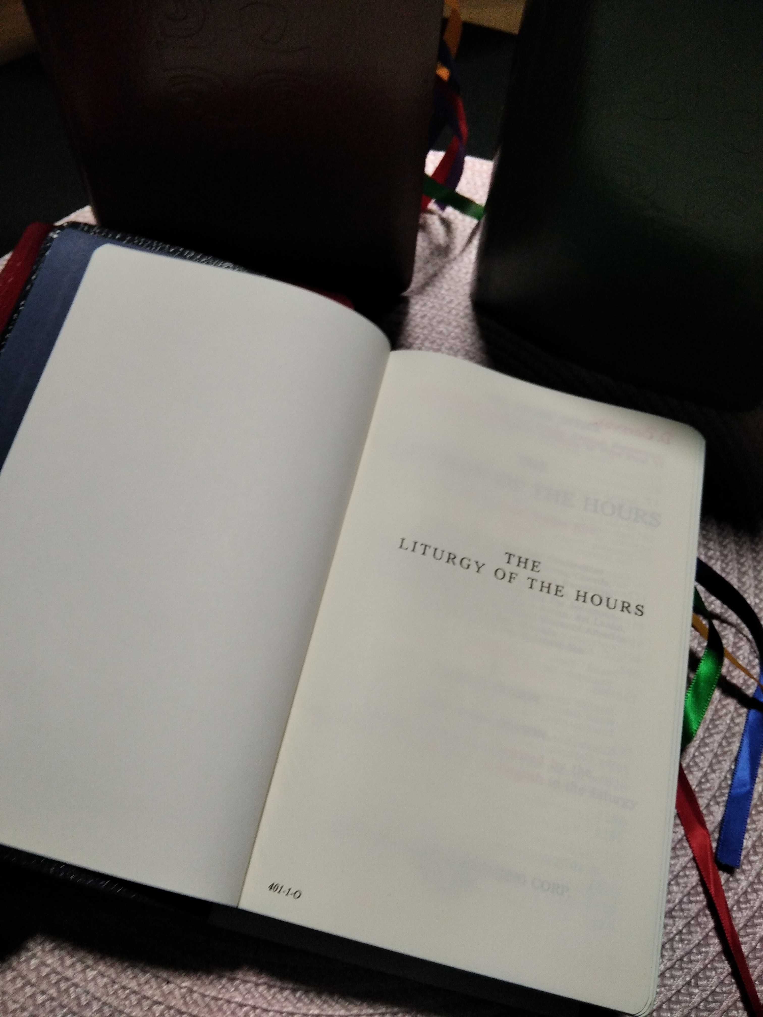 Liturgia godzin wyd. angielskie The liturgy of the hours
