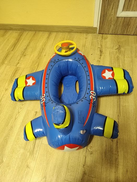 Dmuchany nadmuchiwany materac do pływania koło samolot