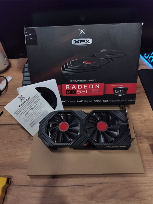 XFX GTS RX 580 8GB | Відеокарта