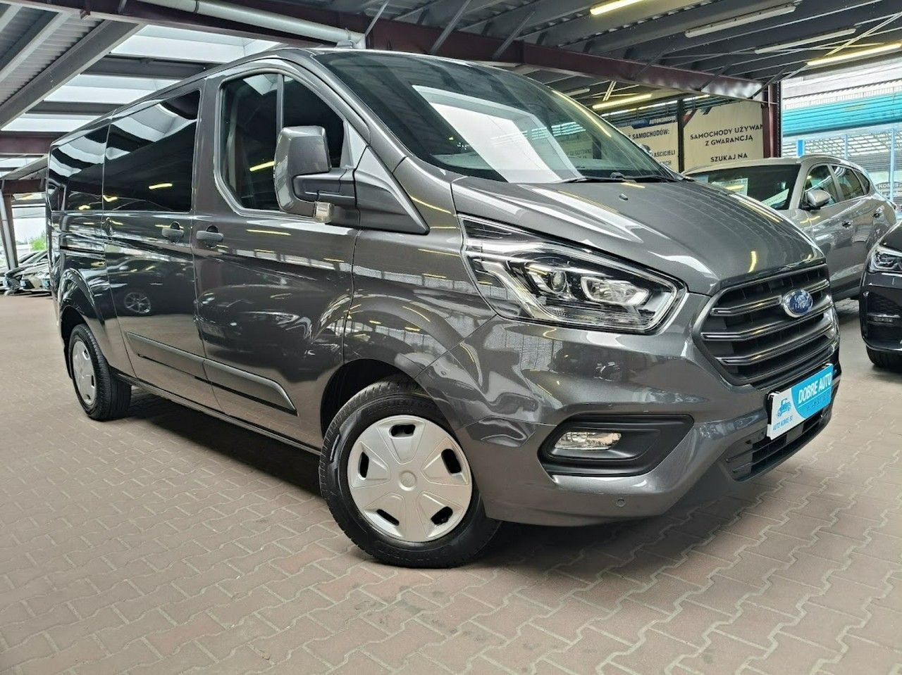 Ford Transit Custom 2.0 130KM 9osobowy,Parktronik,Tempomat,Android/AppleCar, Bi-XenonFV23%