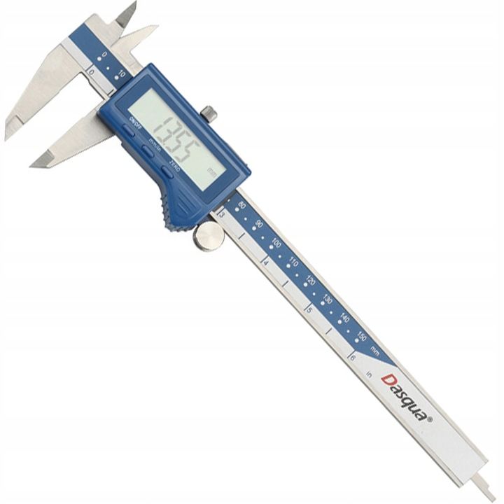 Dokładna Suwmiarka Cyfrowa Elektroniczna 150mm Dasqua Certyfikat Kalib
