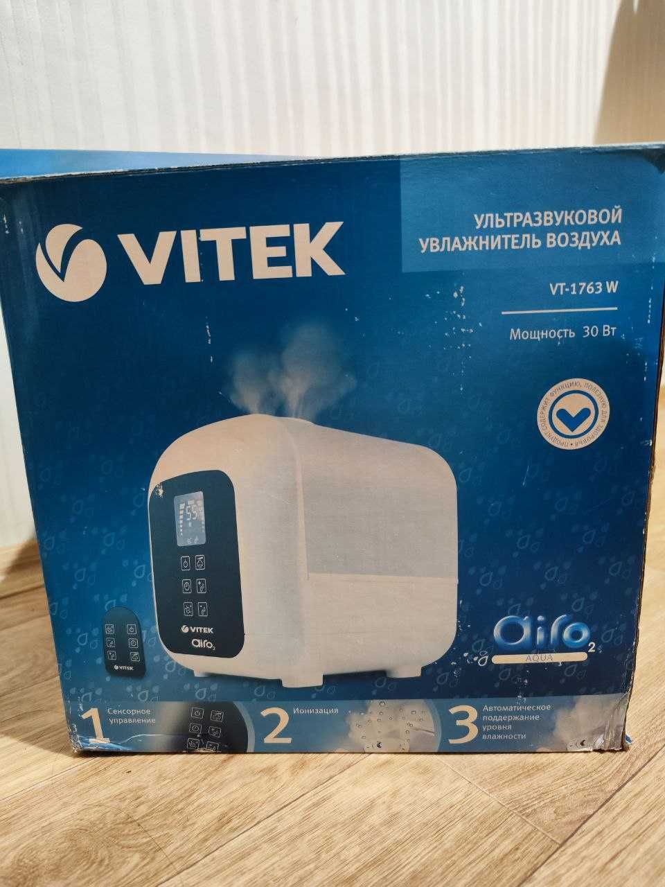 Продам ультразвуковой увлажнитель воздуха Vitek практически новый