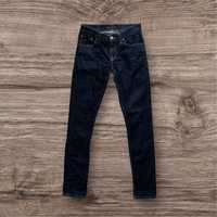 Niebieskie granatowe dzinsy nudie jeans