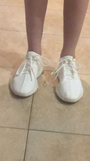 Стильные модные кроссовки женские белые adidas