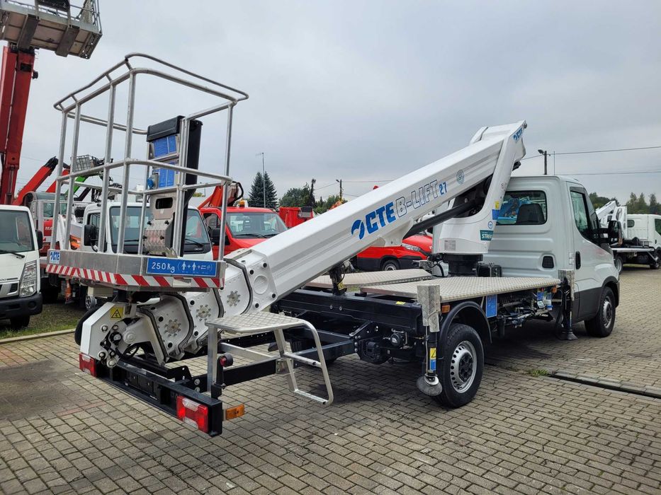 iveco podnośnik koszowy zwyżka 27 m cte b-lift 27 m ruthmann multitel