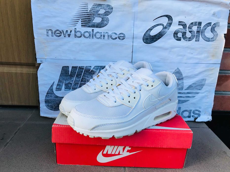 Кроссовки Nike Air Max 90 кожаные